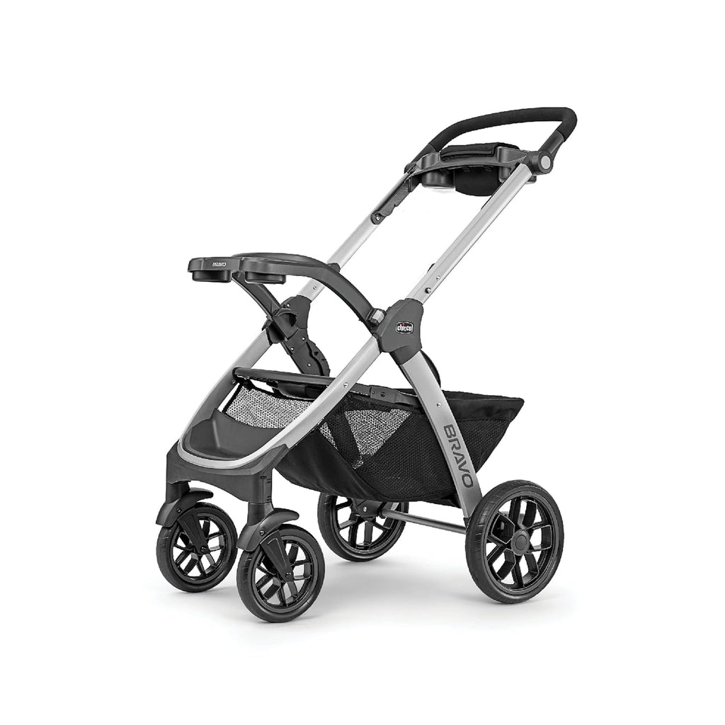 Chicco Bravo® 3-in-1 Trio Travel System, Bravo® Quick-Fold Stroller with KeyFit® 30 Infant Car Seat and Base, Car Seat and Stroller Combo | Parker