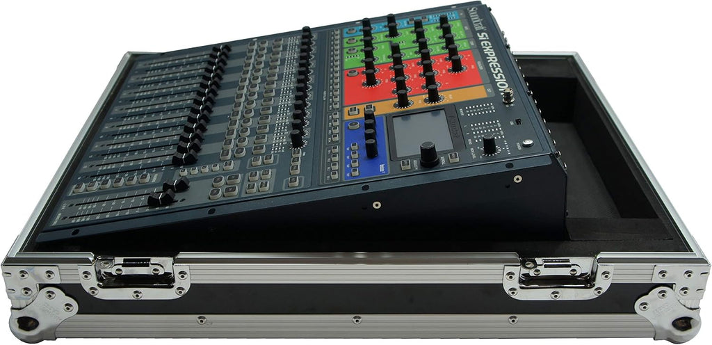 Harmony Audio HCSIEX 1 Flight Transport Road Case Compatible with Soundcraft Si Expression 1 Mixer