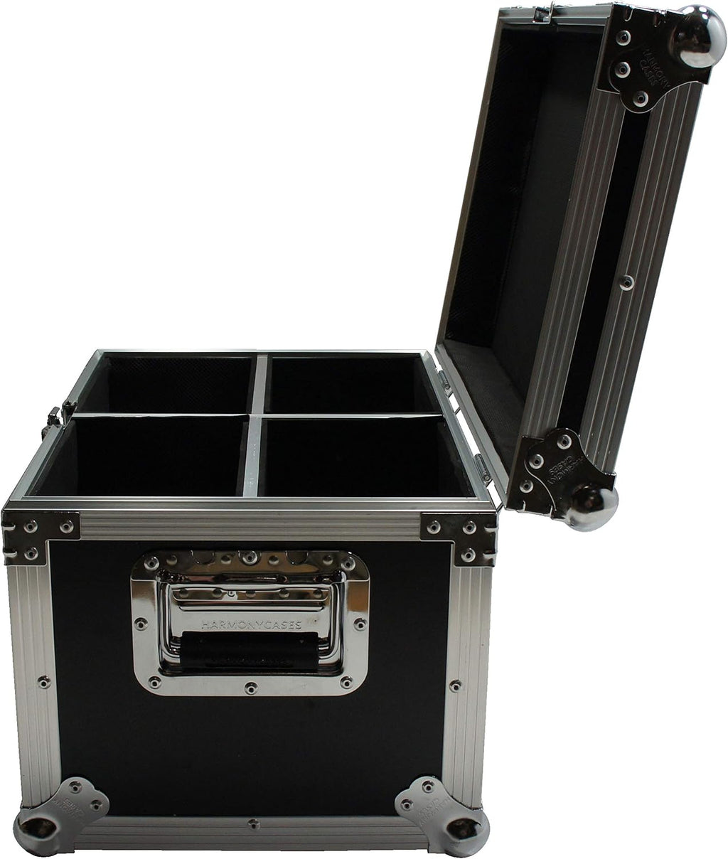 Harmony Audio Cases Quad Chamber Space DJ Lighting Universal Ultility Road Travel Case