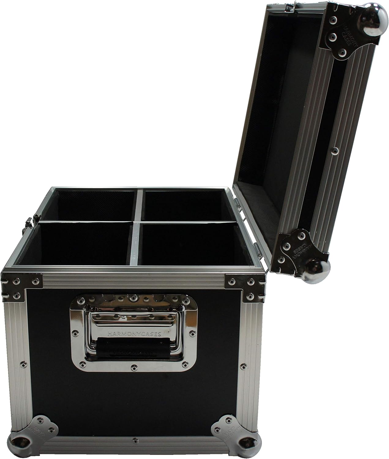 Harmony Audio Cases Quad Chamber Space DJ Lighting Universal Ultility Road Travel Case