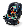 Graco® 4Ever DLX 4-in-1 Car Seat, Infant to Toddler Car Seat, with 10 Years of Use, Rear-Facing, Forward-Facing, Highback and Backless Booster Seat, Geo Pop
