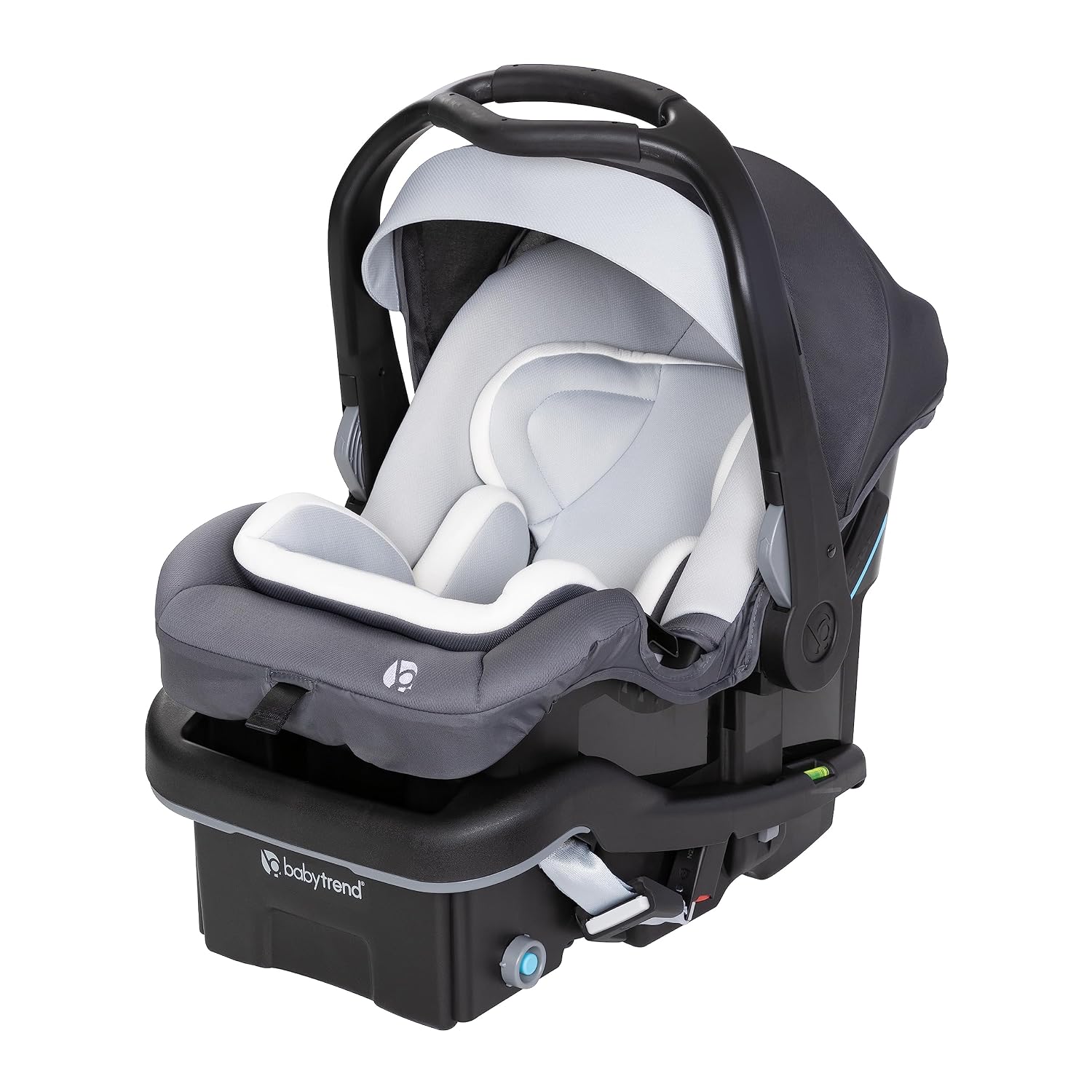 Baby Trend Secure-Lift Infant Car Seat, Dash Grey – Compact Lightweight Carrier, Infant Comfort Cushioning, Adjustable Harness Fit