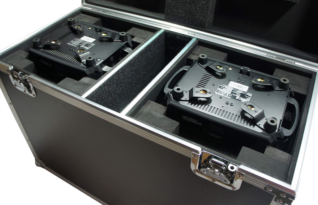 Harmony Audio Cases HC2CH140SR Flight Case Compatible with Chauvet Intimidator Beam 140SR x 2