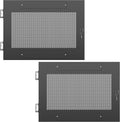 Sound Town Server Rack Doors, for STRK-M8U Server Rack (STRK-DS8U)
