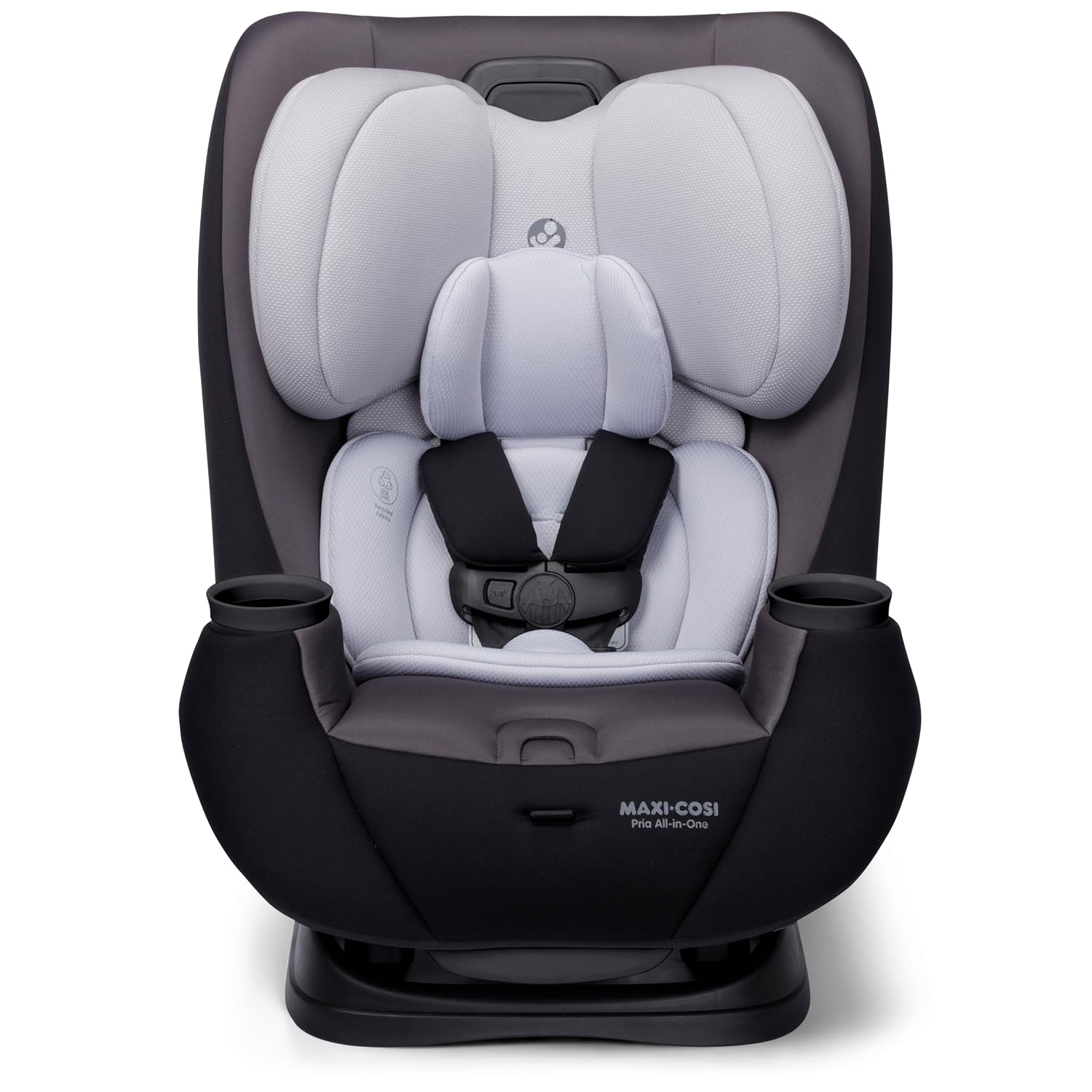 Maxi-Cosi Pria All-in-One Convertible Car Seat, Infant to Toddler Car Seat, Easy-Install Harness, Machine-Washable Cover, 5-100 lbs, Blackened Pearl