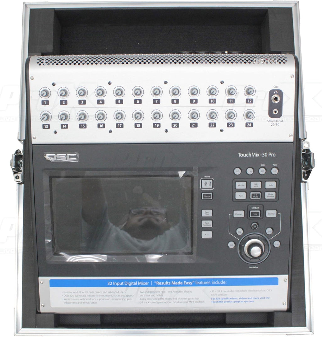 ProX XS-QSCTMIX30 ATA Digital Audio Mixer Flight Case for QSC TOUCHMIX 30 Console