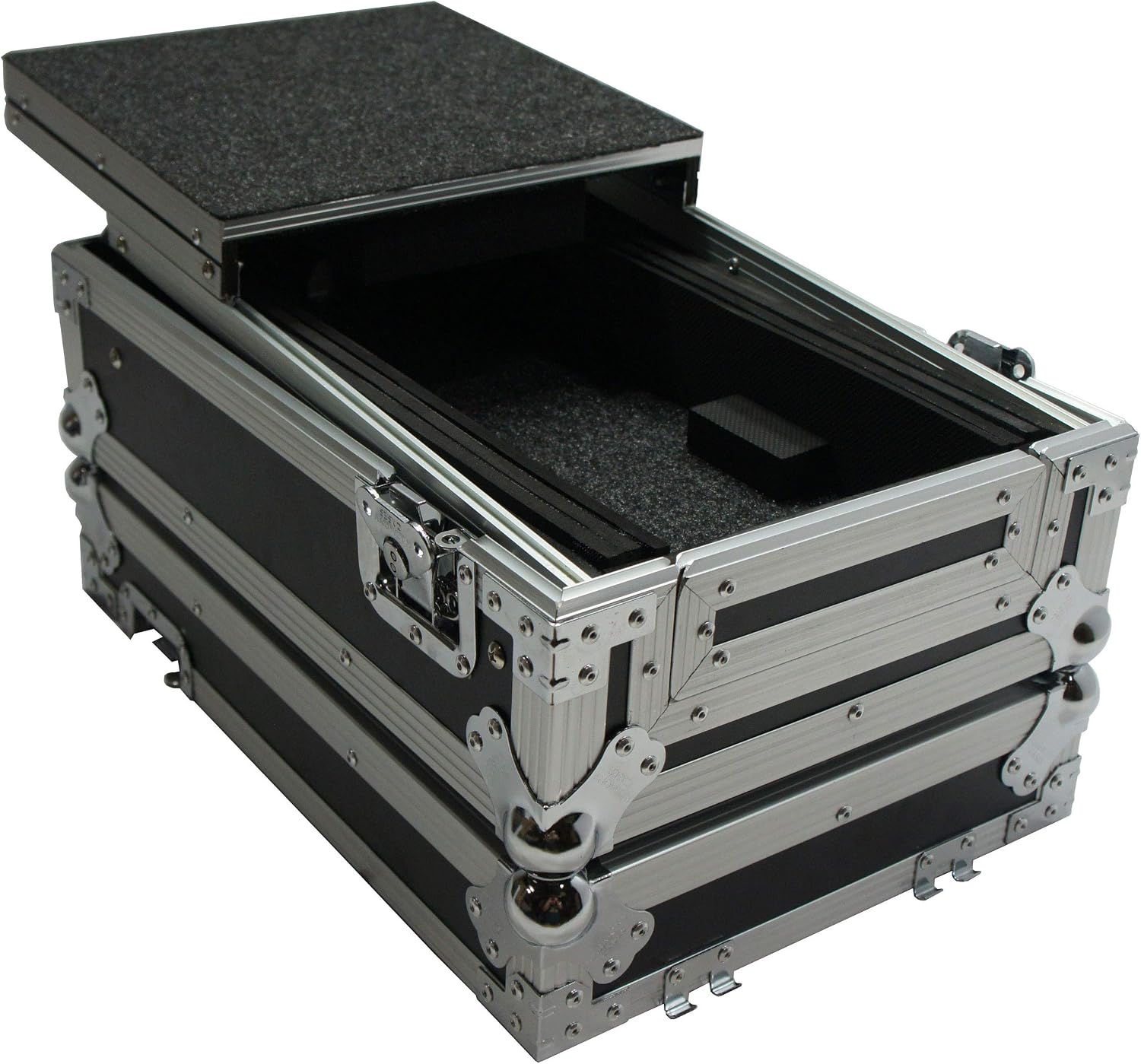 Harmony Audio HC10MIXLT Flight DJ Laptop Glide 10' Mixer Custom Case Compatible with Rane 62
