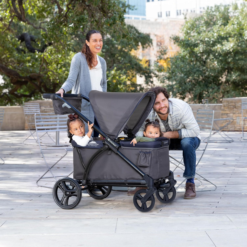 Baby Trend Expedition® 2-in-1 Stroller Wagon, Smokey Navy