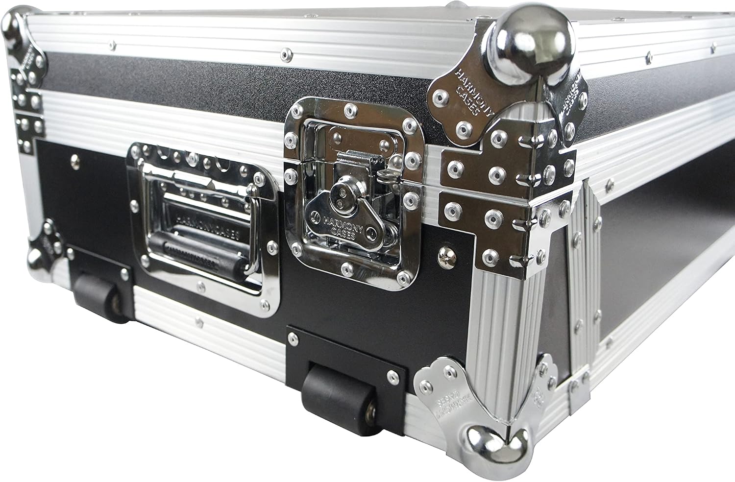 Harmony Audio Cases HCRNONE1UWLT Compatible With Rane One DJ Controller 1U Flight DJ Road Custom Case With Laptop Tray
