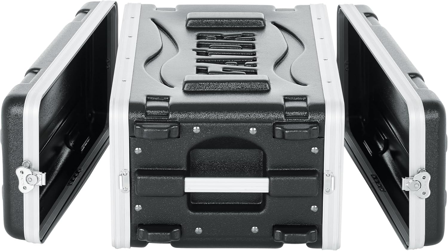 Gator Cases Lightweight Molded 4U Rack Case with Heavy Duty Latches, Shallow 14.25' Depth (GR-4S)