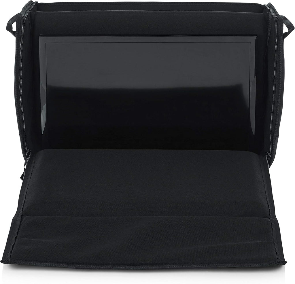 Gator Cases Padded Nylon Dual Carry Tote Bag for Transporting (2) LCD Screens, Monitors and TVs Between 19' - 24' and Sceptre 24-inch Professional Thin 1080p LED Monitor (E248W-19203R Series)
