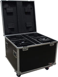 Harmony Audio Cases HC2CH140SR Flight Case Compatible with Chauvet Intimidator Beam 140SR x 4
