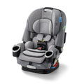 Graco 4Ever DLX 4-in-1 Baby Car Seat, Infant to Toddler Car Seat, 10 Years of Use, Rear-Facing, Forward-Facing, Highback Booster, and Backless Booster Seat Modes, Comfortable and Convenient, Charlie