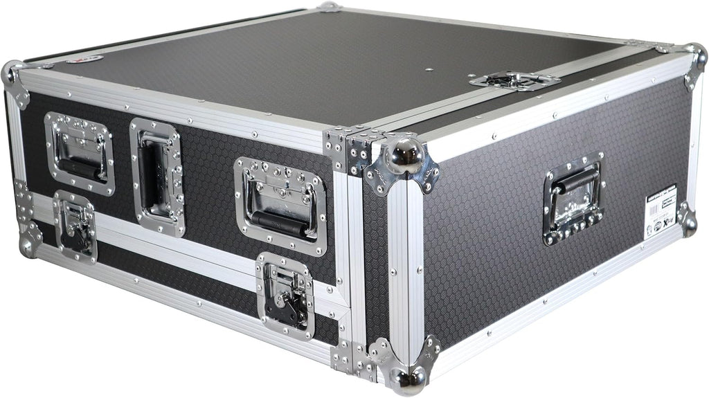 ProX XS-BX32CDHW ATA Digital Audio Mixer Flight Case for Behringer X32 Compact Console with Doghouse compartment and Caster wheels