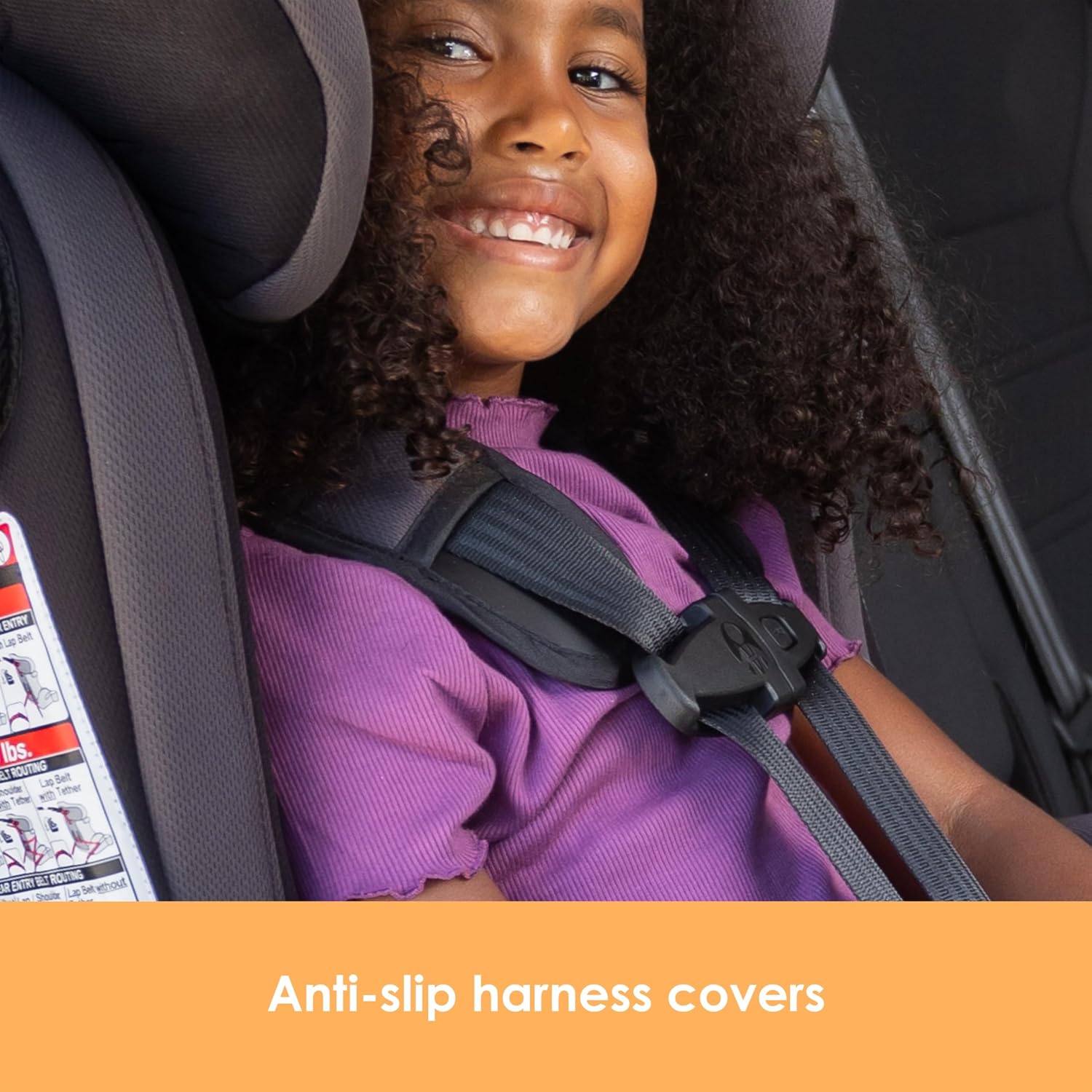Baby Trend Hybrid SI 3-in-1 Combination Booster Seat, Dash Orchid – Side-Impact Protection, 3-Stage Growth Design, Adjustable Headrest, Cushioned Comfort