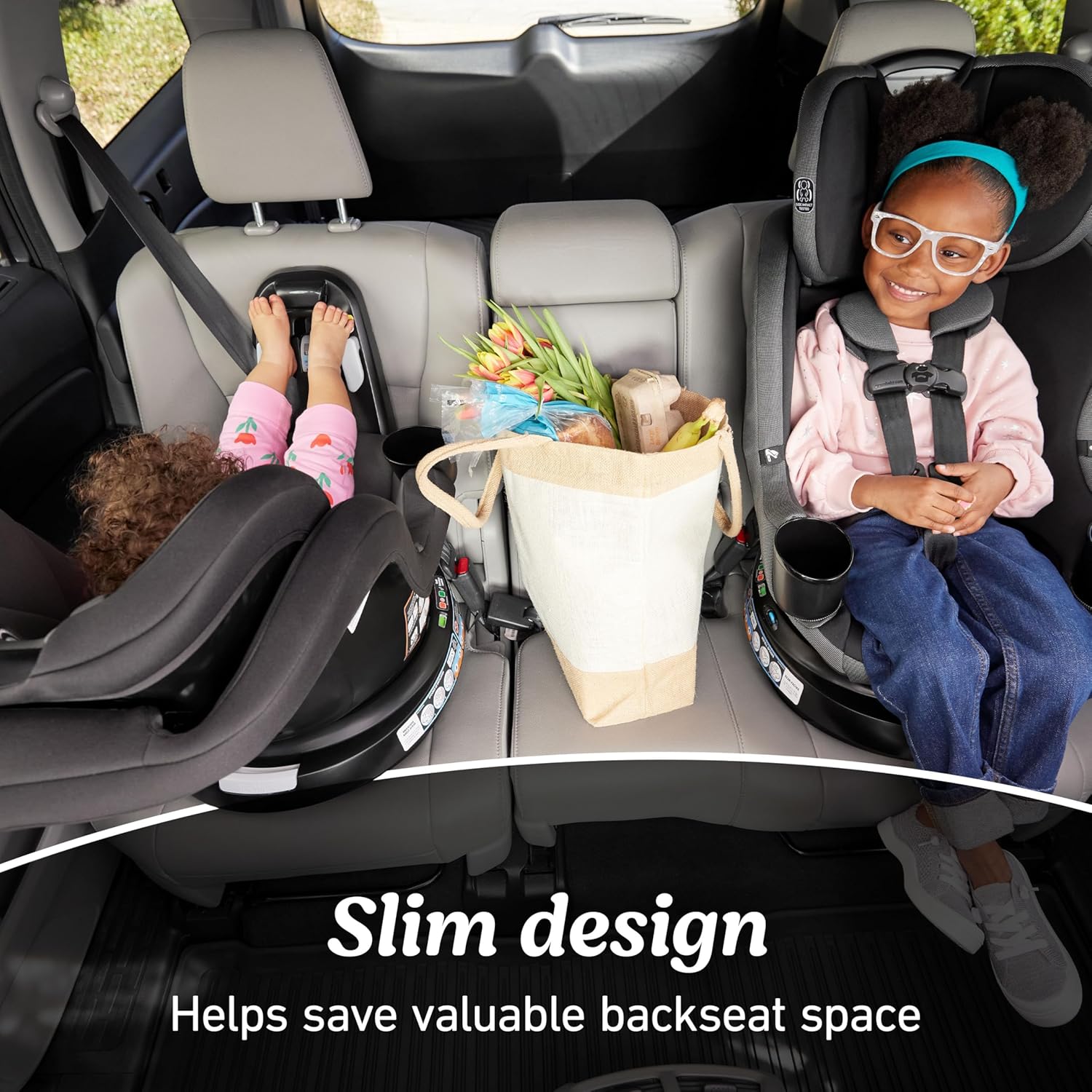 Graco EasyTurn 360 2-in-1 Rotating Convertible Car Seat, 360 Degree Rotating Infant to Toddler Rotating Car Seat, 2 Modes Rear and Forward Facing, Slim Design, Cyran
