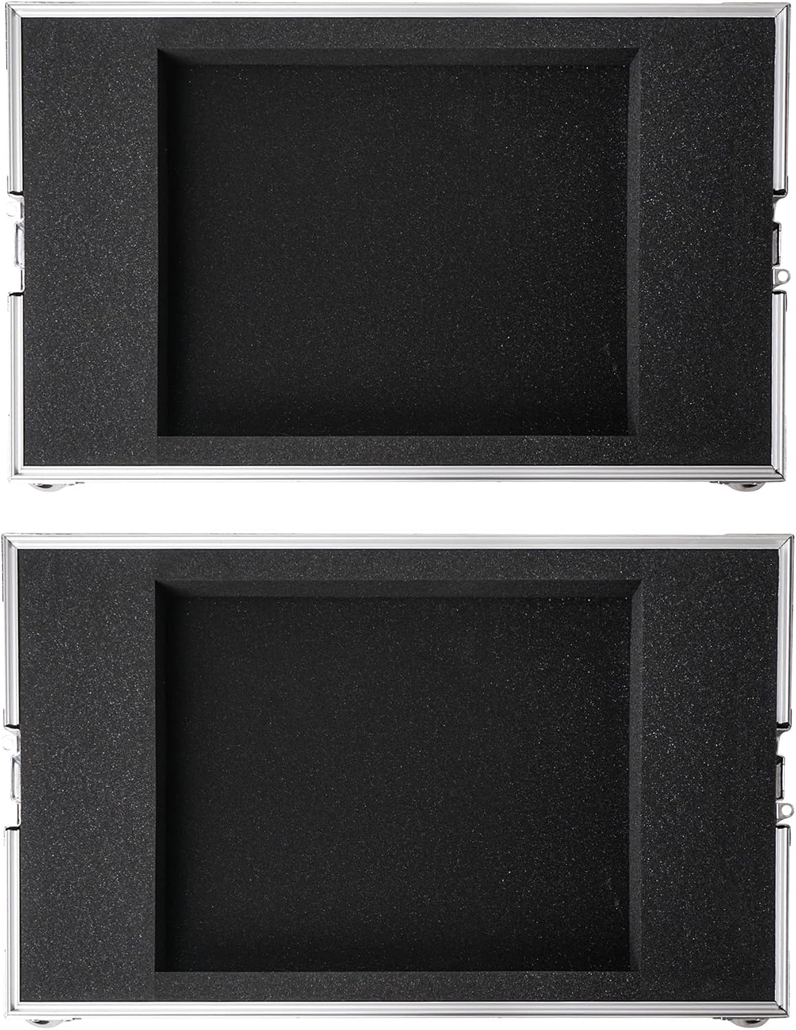 Sound Town Shock Mount 6U ATA Plywood Rack Case with 21' Rackable Depth, 6-Space Size, Pro Tour Grade (STRC-SP6U)