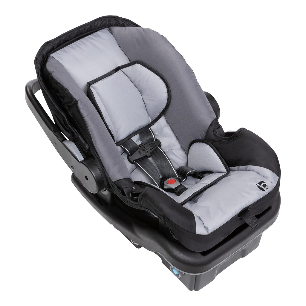 Baby Trend EZ-Lift™ Plus Infant Car Seat, Dash Black – Newborn Comfort Padding, Lightweight Carry Build, Adjustable Harness System