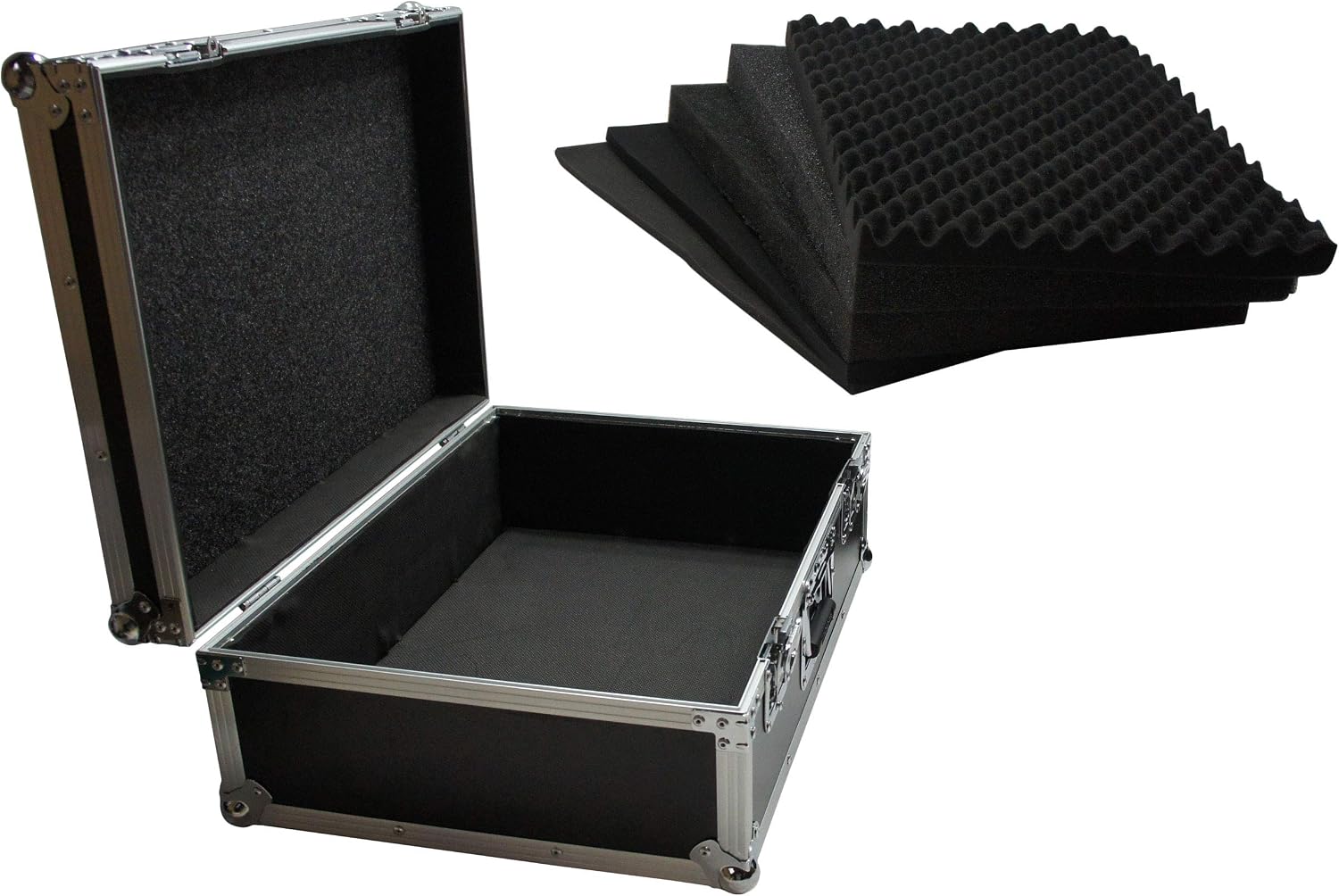 Harmony Audio HCDRC Flight 23' x 16.5' x 7-3/4' Pick & Pluck Foam Utility Locking Case (V2)