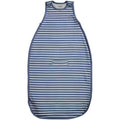Woolino 4 Season Ultimate Baby Sleeping Bag - Merino Wool and Organic Cotton - Universal Size Adjustable Sleep Sack for Baby - Two-Way Zipper Sleeping Bag (2-24 Months) - Navy Blue
