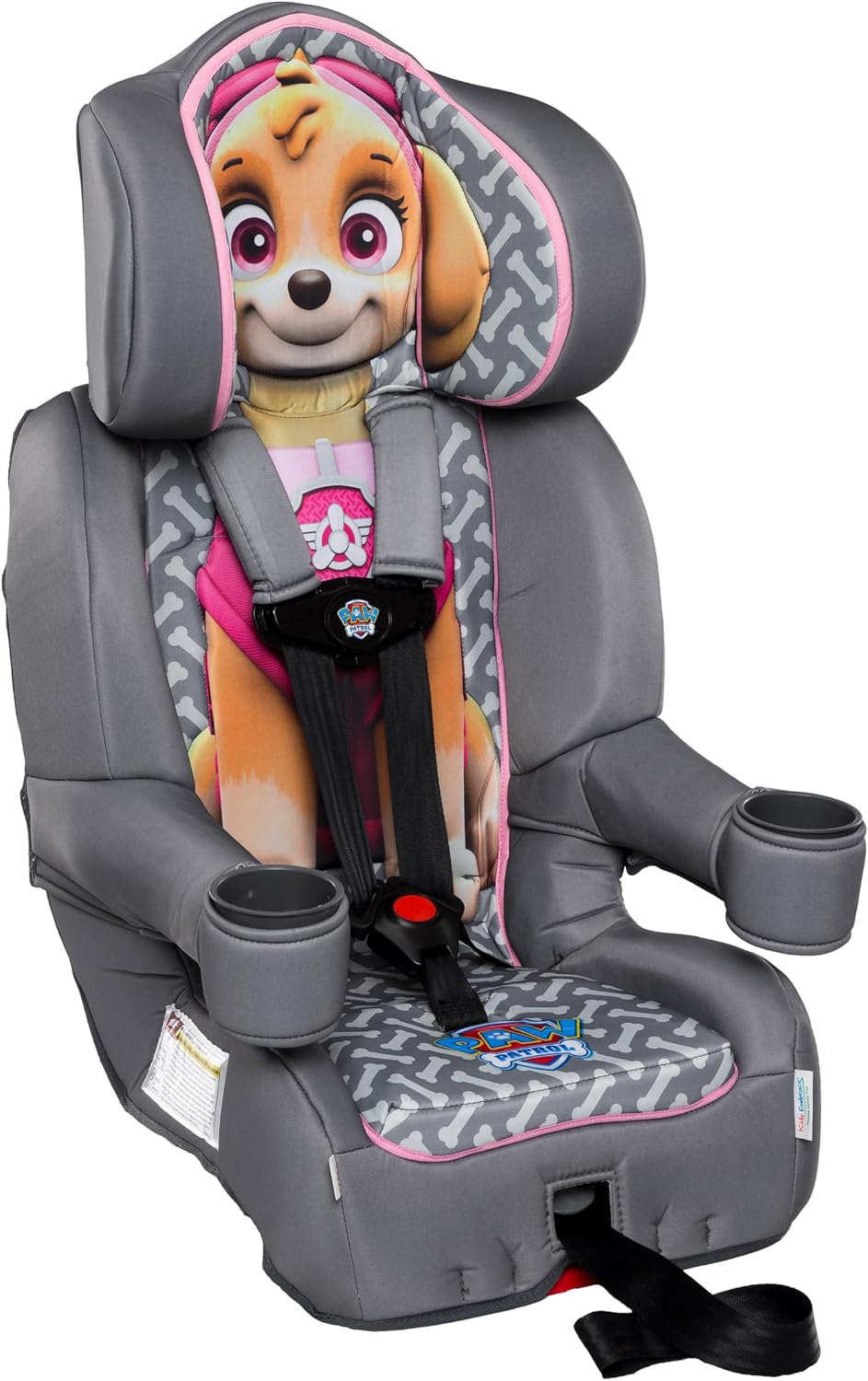 KidsEmbrace 2-in-1 Car Seat | Forward-Facing Harness (26.5–65 lbs) & Booster Mode (40–100 lbs) | Latch | Premium Fit with Multi-Position Headrest, Harness & Recline