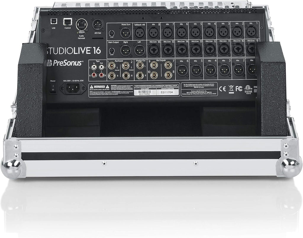 Gator Cases G-TOUR Series ATA Style Road Case-Custom Fit for The Presonus SL16 Mixer with Heavy Duty Hardware (G-TOURPRESL16NDH)