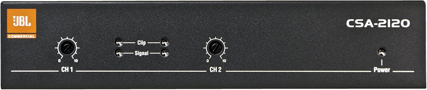 JBL Professional CSA2120 Commercial Series Two-Channel 120W Power Amplifier