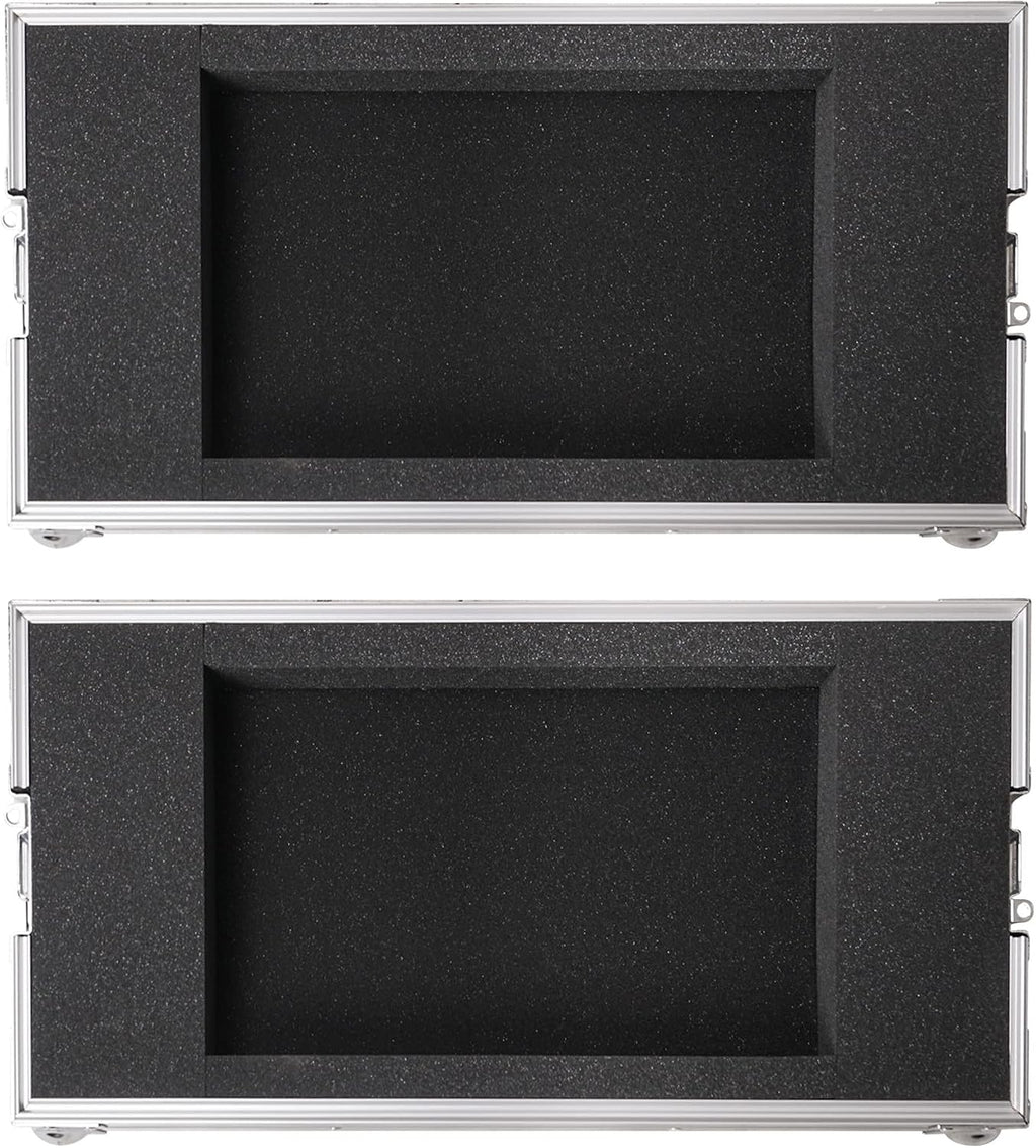 Sound Town Shock Mount 4U ATA Plywood Rack Case with 21' Rackable Depth, 4-Space Size, Pro Tour Grade (STRC-SP4U)