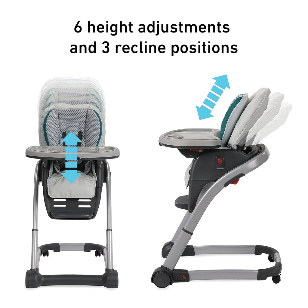 Graco® Blossom 6 in 1 Convertible High Chair Studio 22.5x41x29 Inch (Pack of 1)
