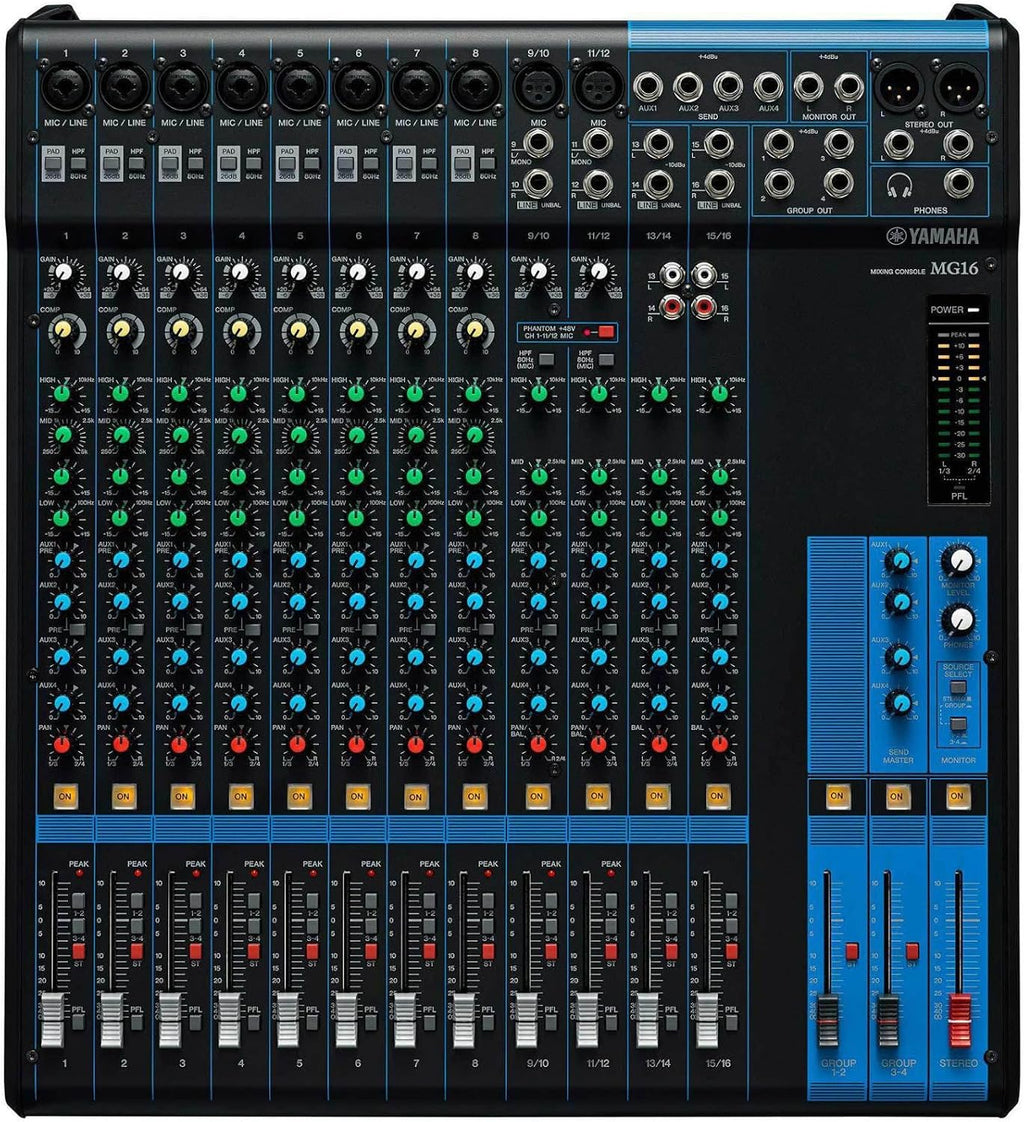 Yamaha MG16 16-Input 6-Bus Mixer