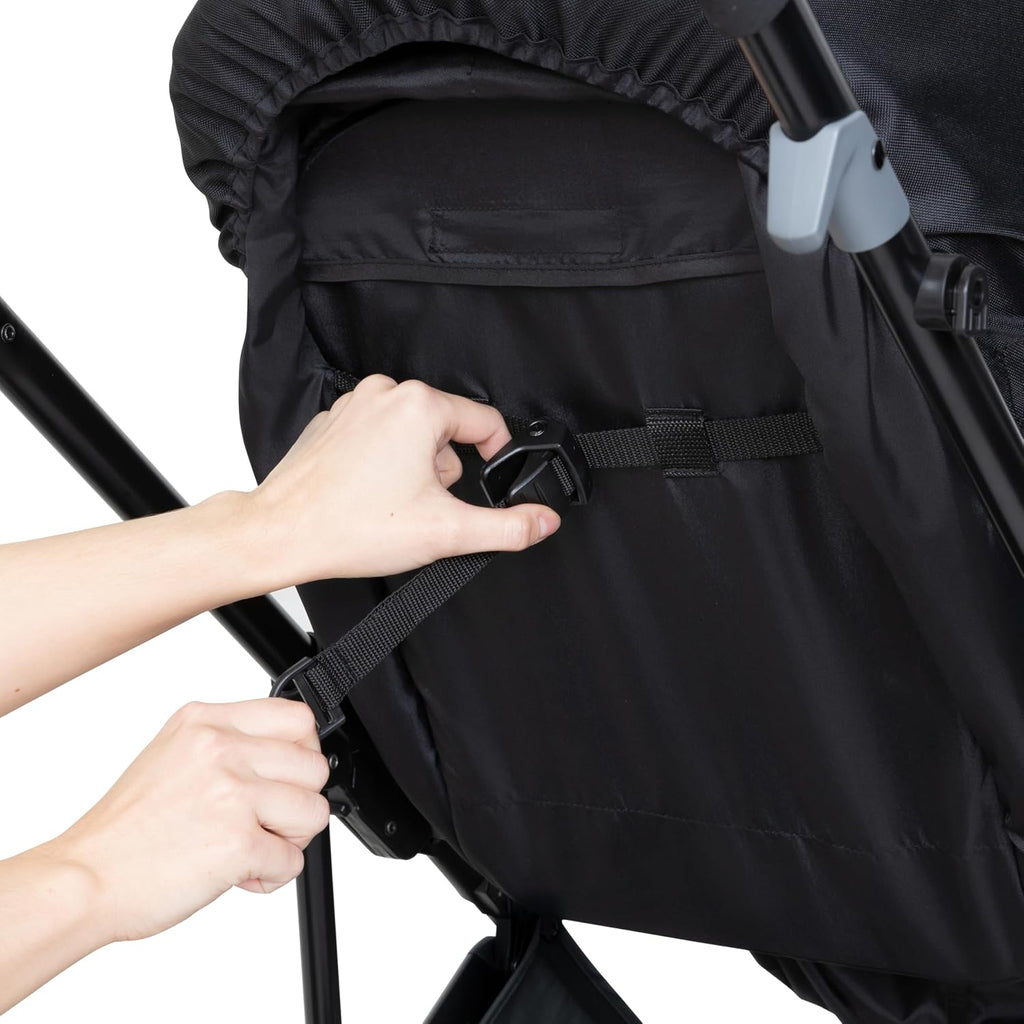 Baby Trend Passport Switch 6-in-1 Modular Travel System with EZ-Lift Plus Infant Car Seat, Midnight Cocoa
