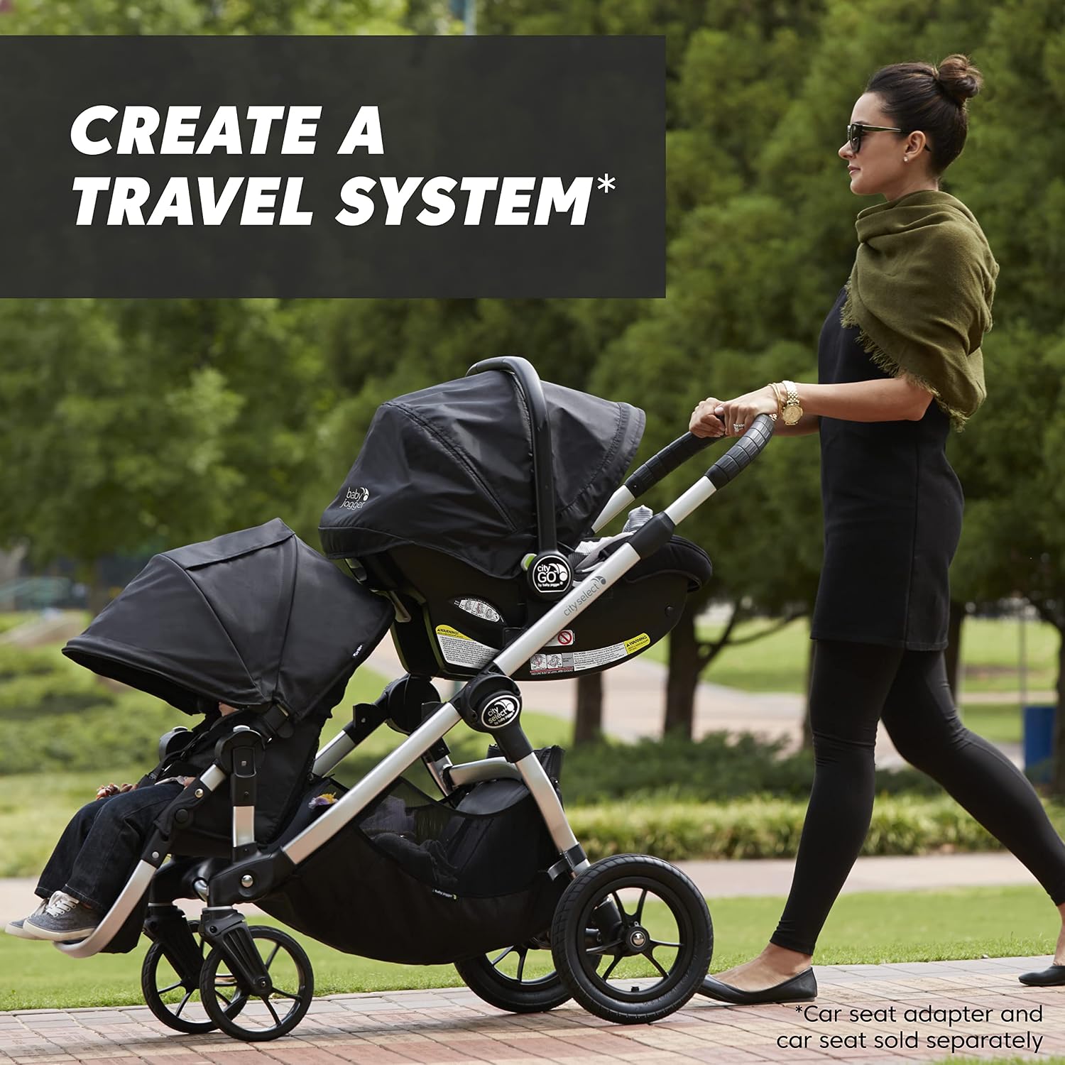 Baby Jogger City Select Single Stroller, Lagoon