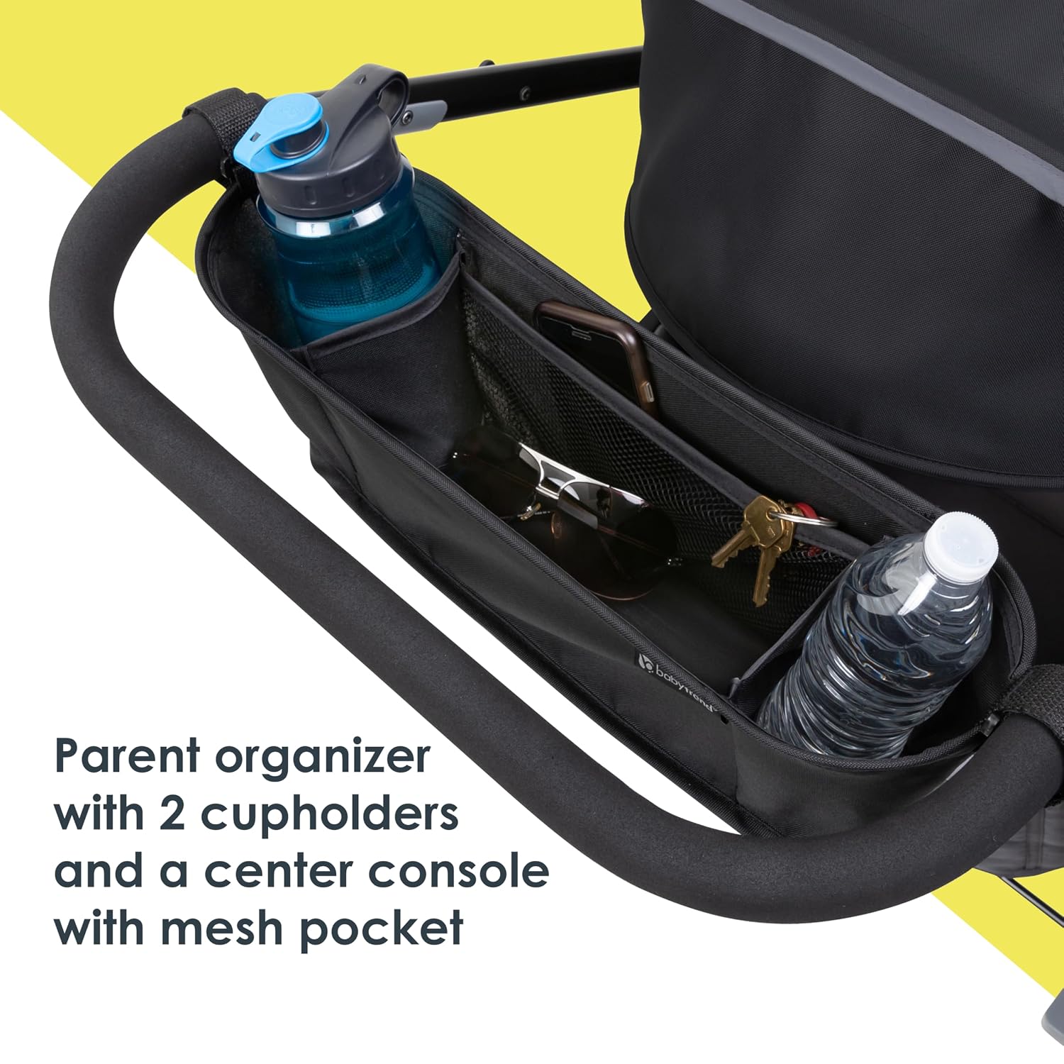 Baby Trend Tour™ LTE 2-in-1 Stroller Wagon, Gravity Black