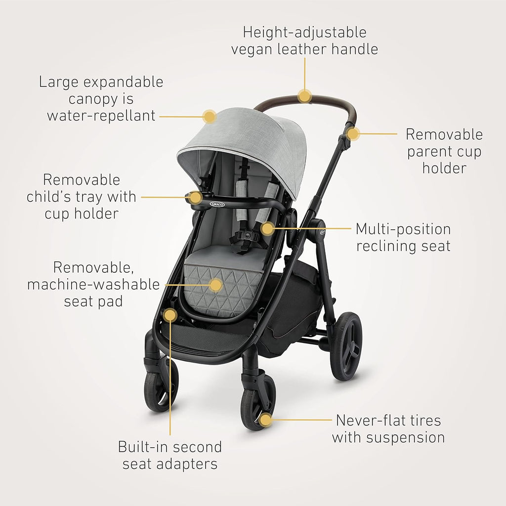 Graco® Premier Modes Nest2Grow 4-in-1 Stroller