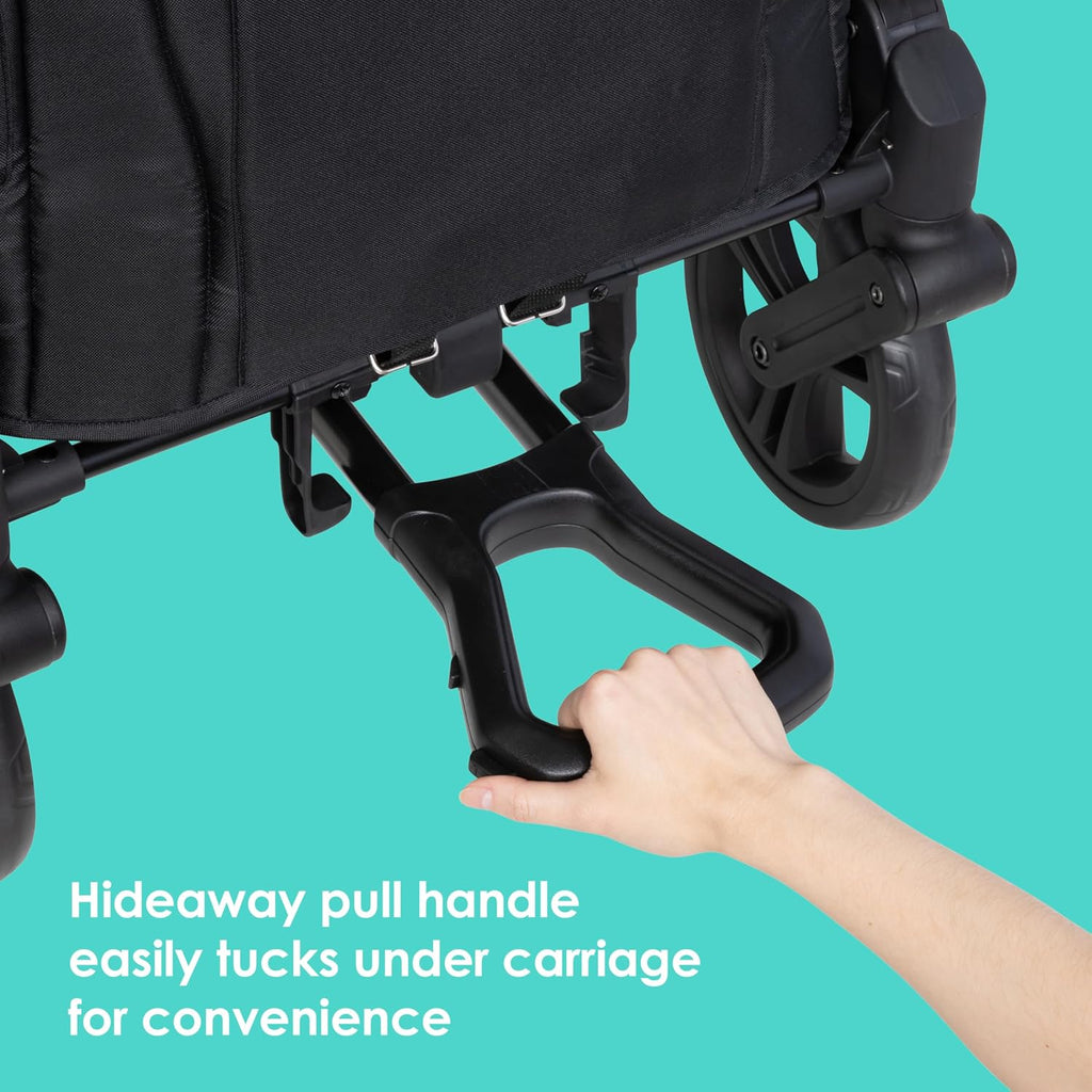 Baby Trend Navigator 2-in-1 Stroller Wagon, Dash Black