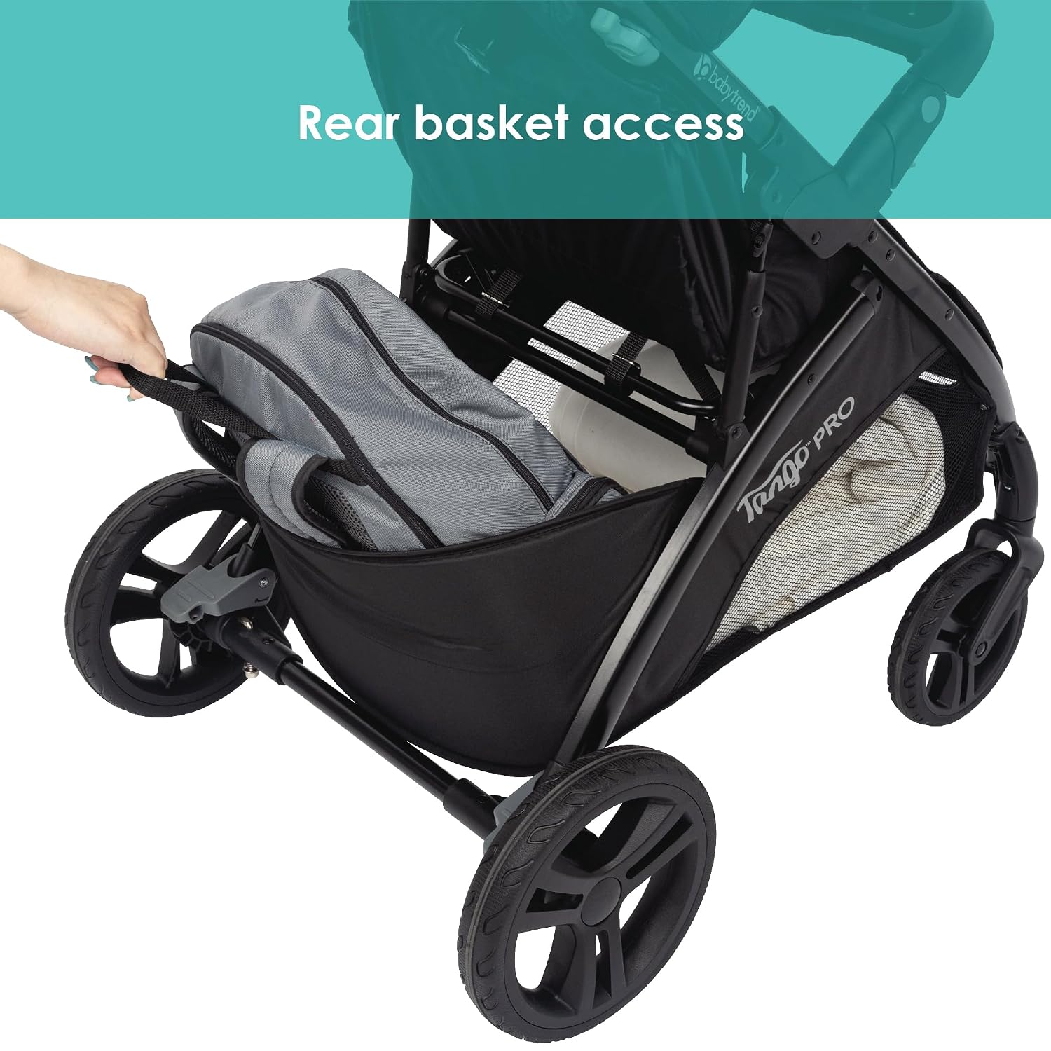 Baby Trend Tango PRO Travel System with Secure-Lift Infant Car Seat, Dash Tan