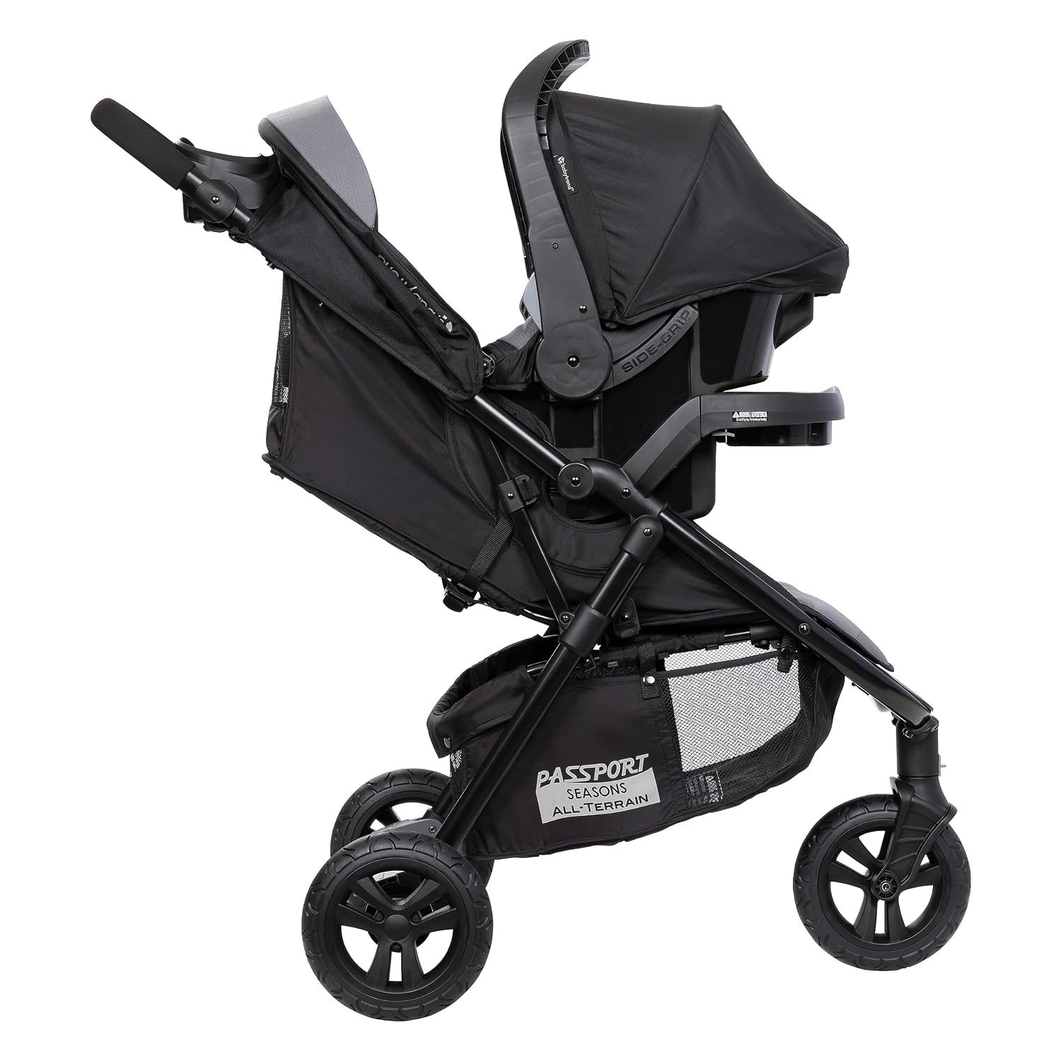 Baby Trend Passport® Seasons All-Terrain Stroller Travel System with EZ-Lift™ Plus Infant Car Seat, Dash Grey