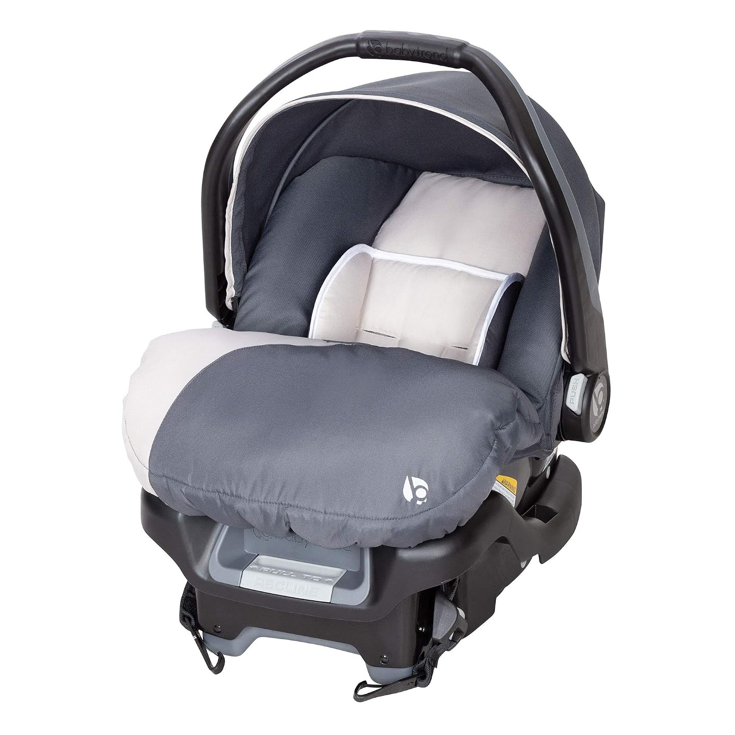 Baby Trend 2-Pack Infant Car Seat & Base with 5-Point Safety Harness, 4-Position Height Adjustment & Push-Button Release, Ally 35, Magnolia - Convertible Travel System & Support for Babies & Toddlers