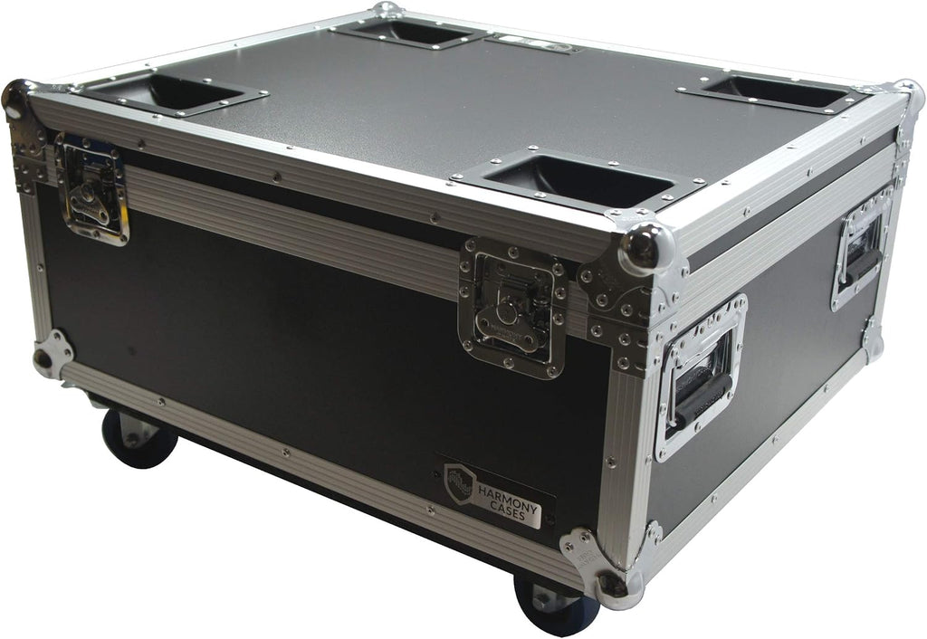 Harmony Audio HC16SLIMPAR64 Lighting 16 Space Slimpar Can Light Flight Custom Case New
