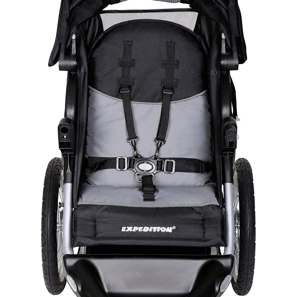 Baby Trend Expedition® Jogger Travel System with EZ Flex-Loc® Infant Car Seat, Millenium White