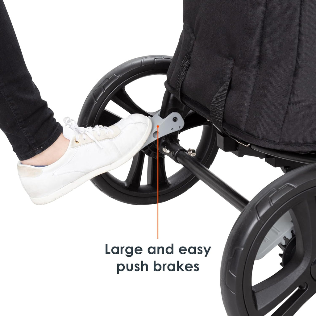 Baby Trend Expedition/Tour LTE 2-in-1 Stroller Wagon, Mars Red