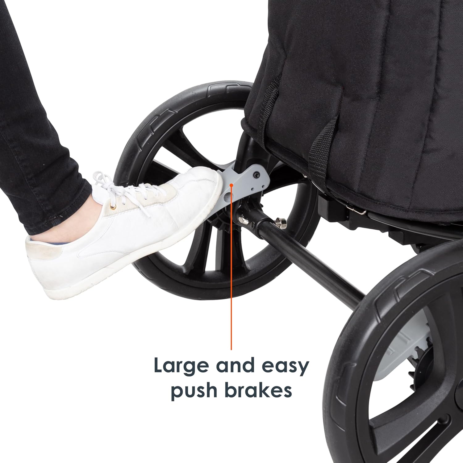 Baby Trend Expedition/Tour LTE 2-in-1 Stroller Wagon, Mars Red