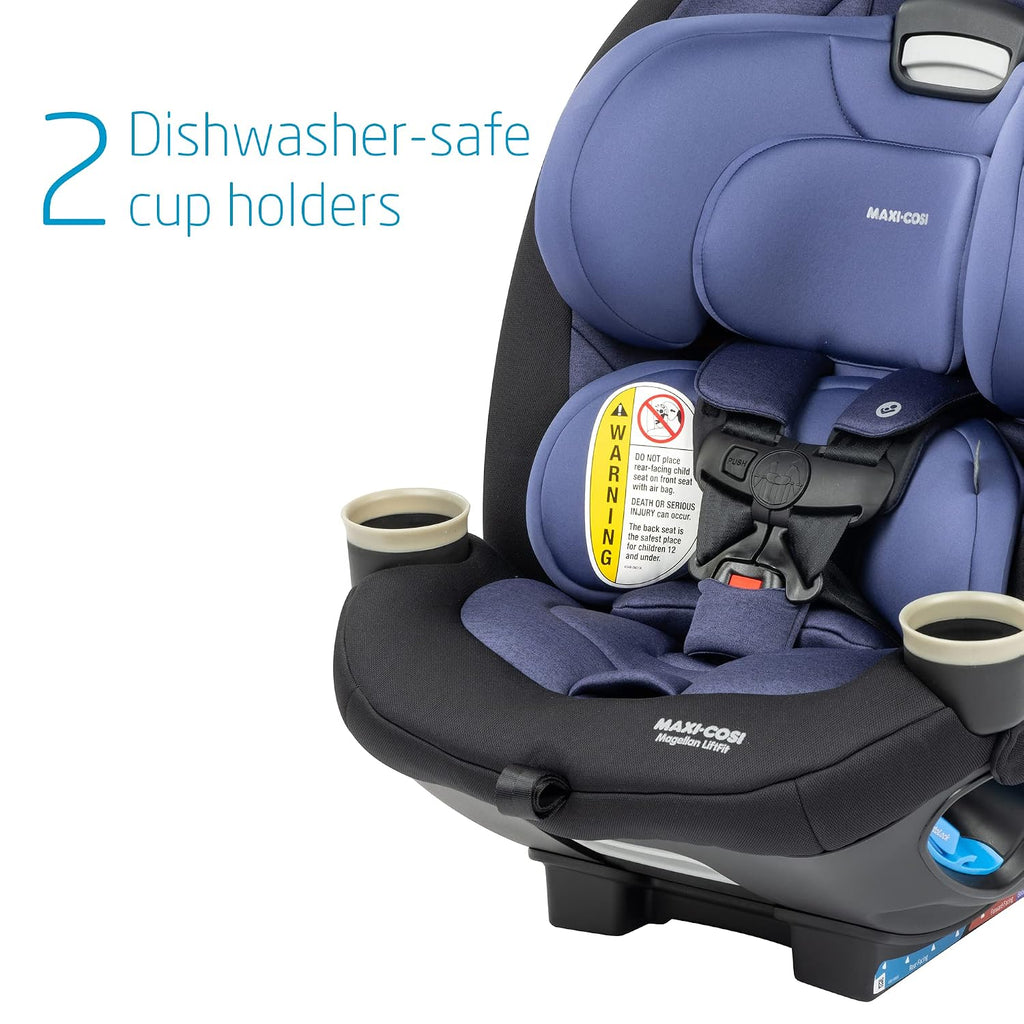 Maxi-Cosi Magellan LiftFit 5-in-1 Convertible Car Seat (5-100 lbs) in Aegean Storm
