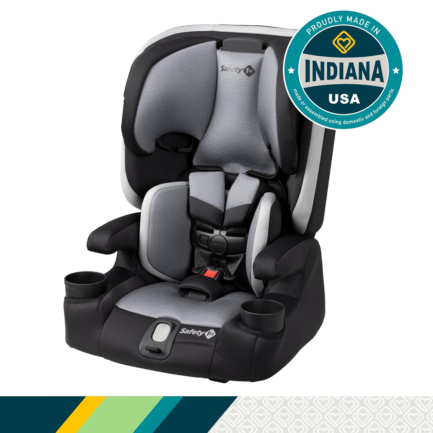 Safety 1st Boost-and-Go 3-in-1 Harness Booster Car Seat, High Street