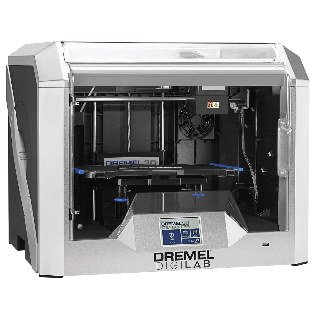 Dremel - 3D40-FLX-01 DigiLab 3D40 Flex 3D Printer with Filament, Flexible Build Plate, Fully Enclosed Housing, Automated 9-Point Leveling, PC & MAC OS, Chromebook, iPad Compatible, Network-Friendly