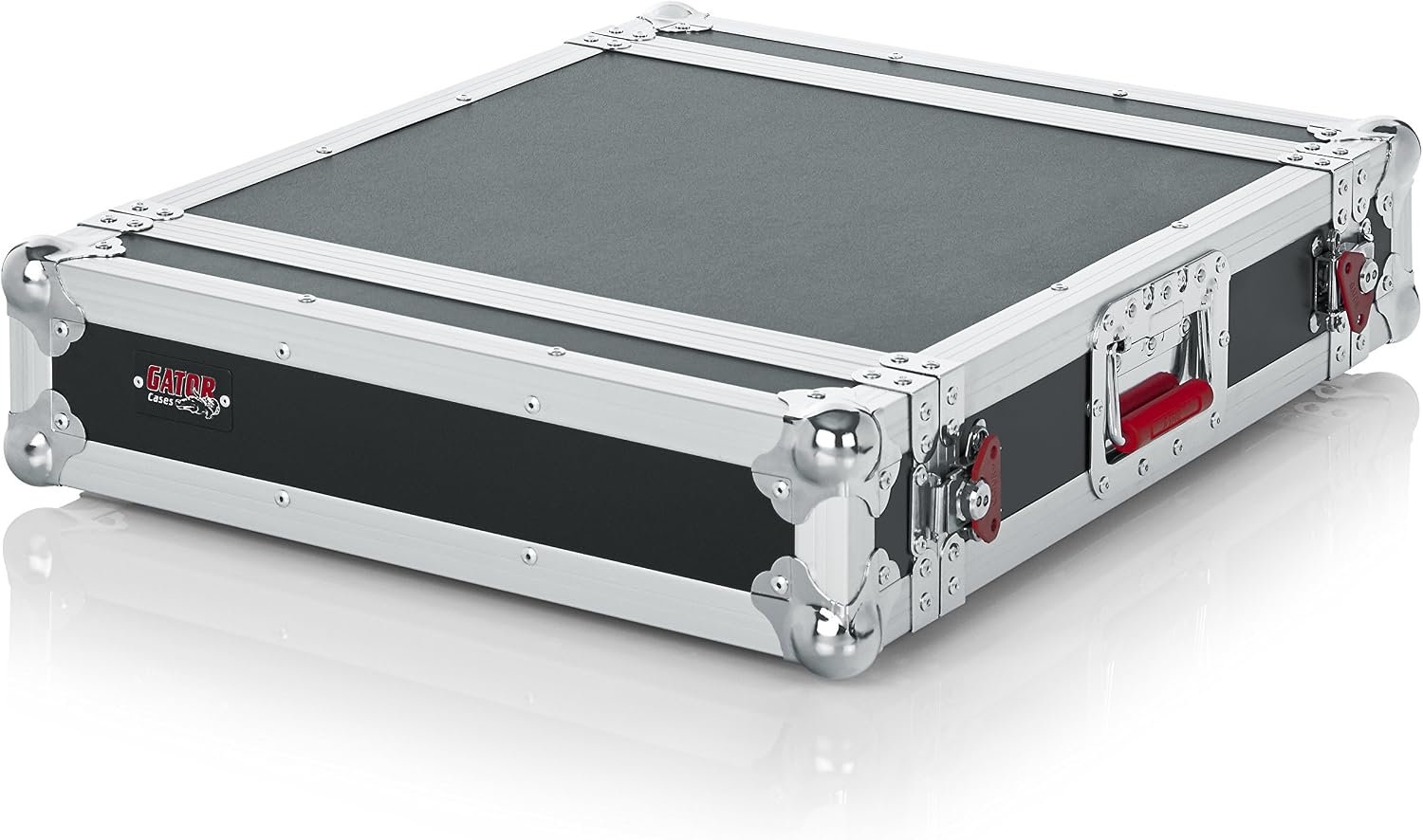 Gator Cases G-Tour Series Audio Road Rack with Heavy-Duty Tour Grade Hardware, 17' Rackable Depth, 2U Rack Space (G-Tour 2U)