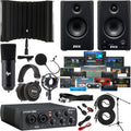 AudioBox 96 Audio/MIDI Interface with Studio One Artist Software Pack with Eris LyxPro 3.5BT 50W Bluetooth Studio Monitors & Isolation Recording Shield