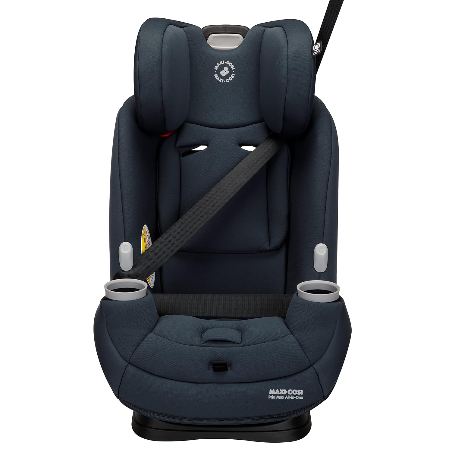 Maxi-Cosi Pria Max All-in-One Convertible Car Seat, Rear Facing Car Seat (4-40 lbs), Forward Facing Car Seat (22-65 lbs), High Back Booster Seat (40-100 lbs), Pure COSI, Essential Graphite