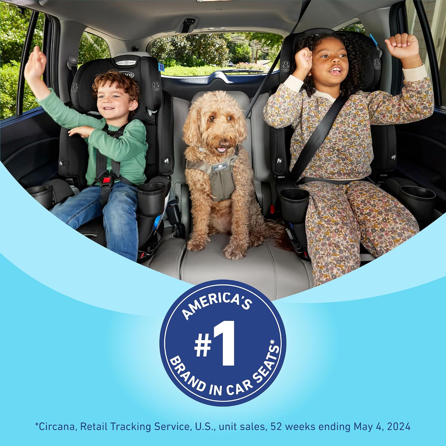 Graco® Tranzitions 3-in-1 Harness Booster, Proof