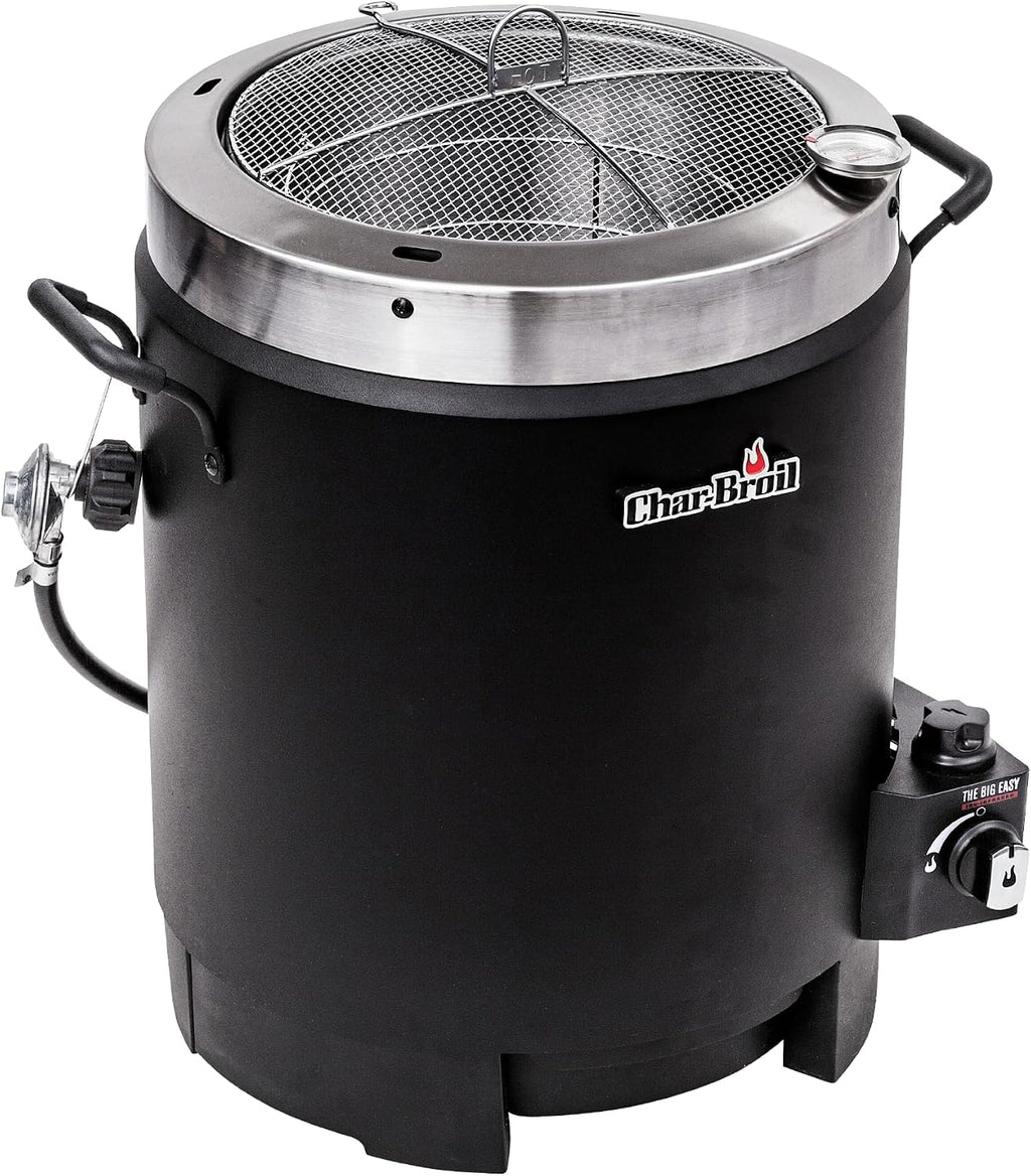 Charbroil® The Big Easy® TRU-Infrared™ Cooking Technology Propane Gas Stainless Steel Oil-Less Turkey Fryer, Black - 17102065